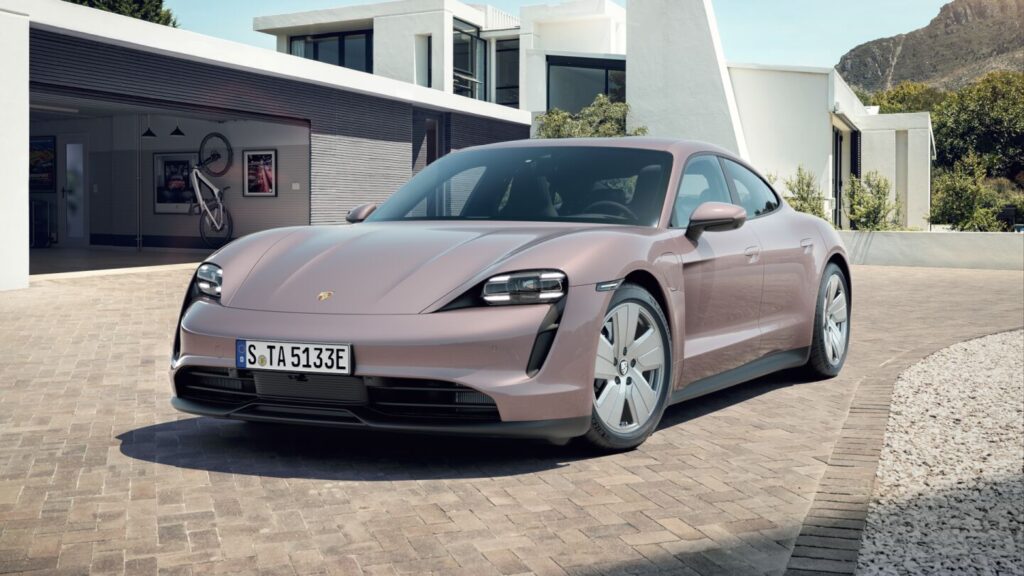 porsche recalls taycan