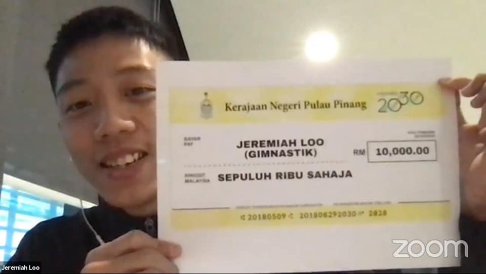 Jeremiah loo Malaysia athlete