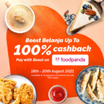 foodpanda boost 100% cashback
