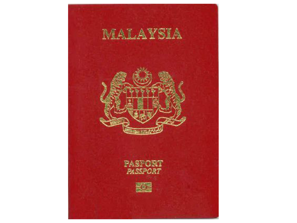 Malaysian passport
