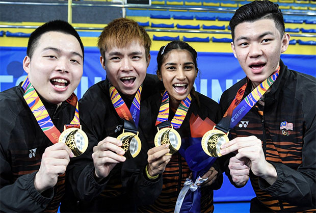 Malaysia Badminton Players 