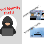 crossing IC photocopy to avoid identity theft