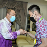 Lee Chong Wei and CM YAB Datuk Seri Panglima Haji
