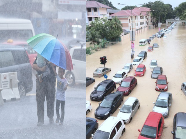 heavy rain Malaysia