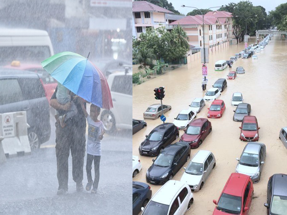 heavy rain Malaysia