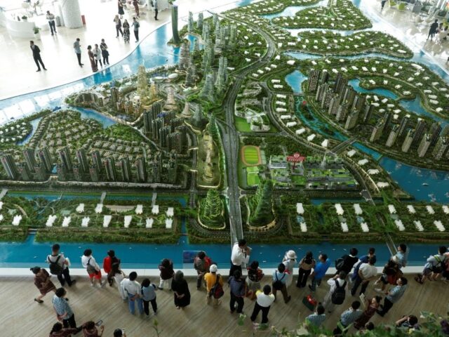 Forest city megaproject