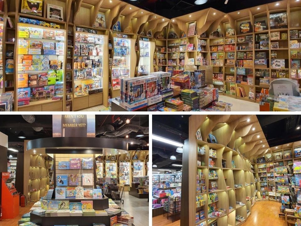 bookstores amcorp mall, petaling jaya