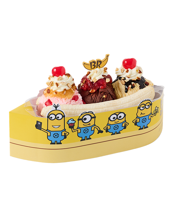 banana boat minion ice cream