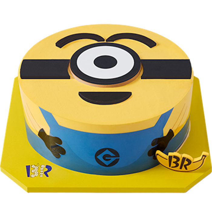  Minions ice cream cake