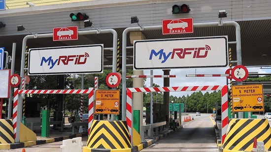 RFID with ANPR toll at PLUS Highway