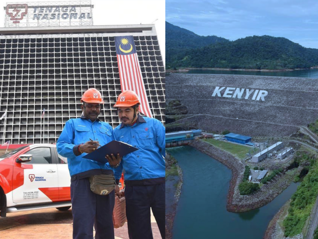 Dams of TNB in Malaysia