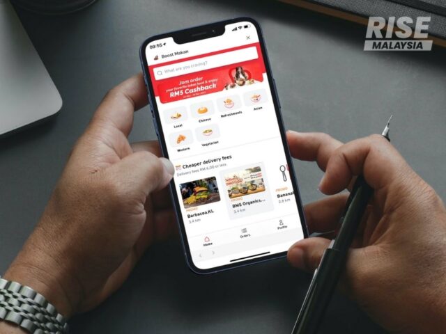 Boost Makan, food delivery