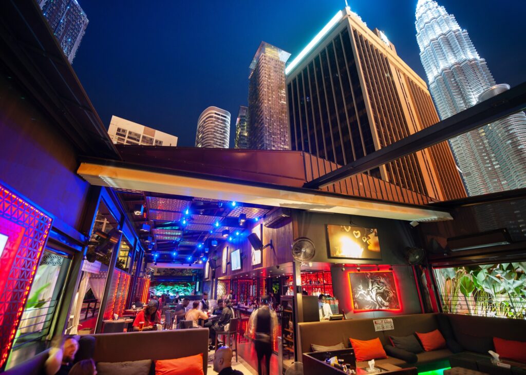 rooftop bars with kl city view