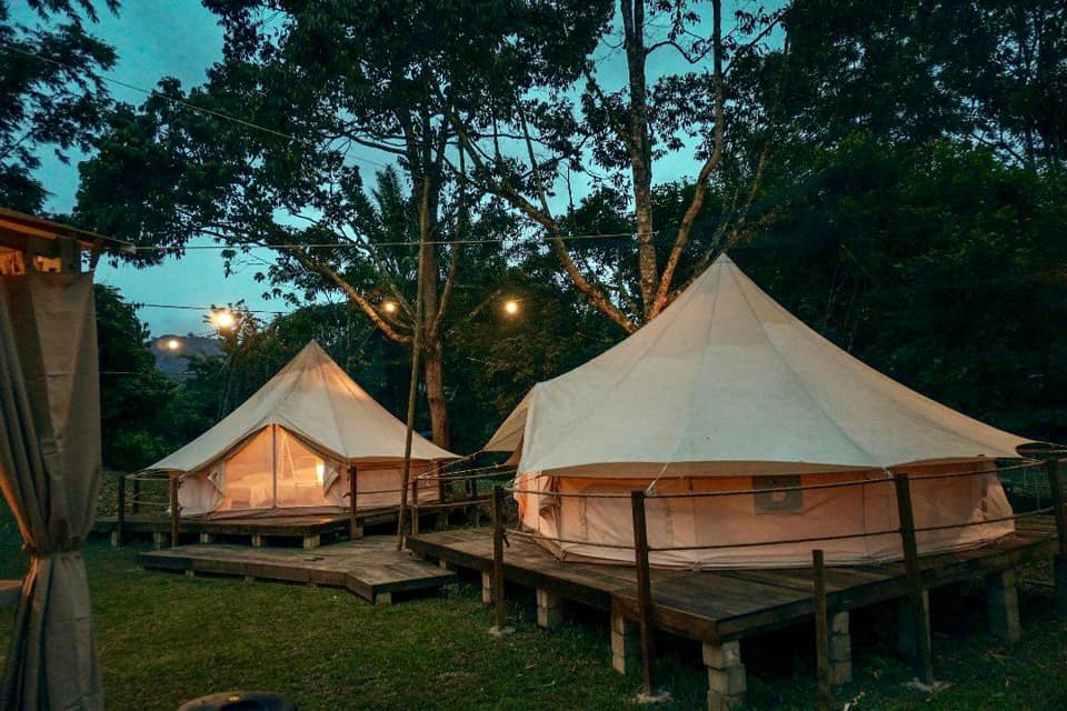 glamping spots in Malaysia, campsites