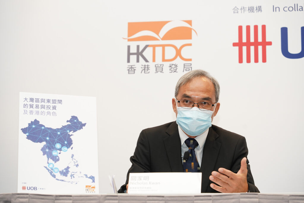 Mr Nicholas Kwan, Director of Research, HKTDC