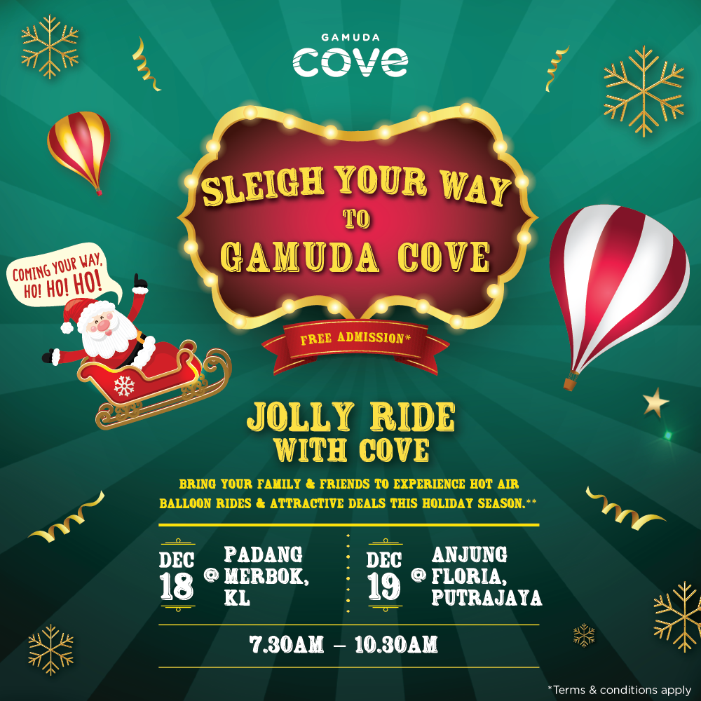 Christmas, Gamuda Cove