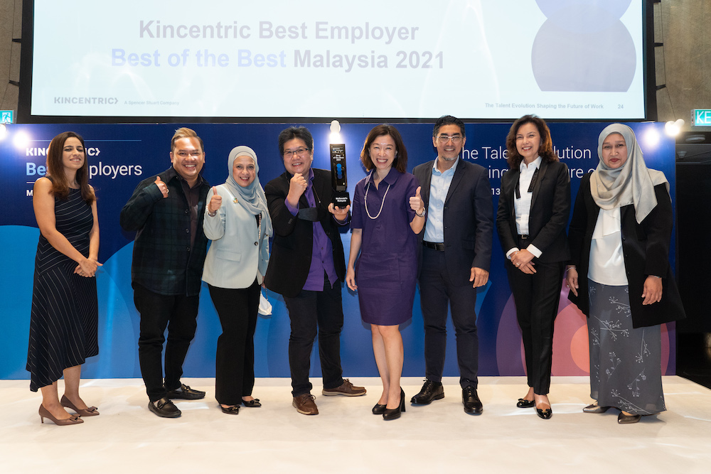 mcdonalds malaysia kincentric best of the best employer 2021 award