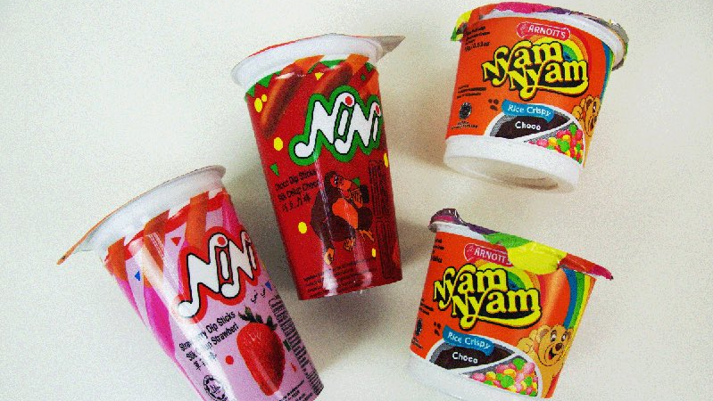 Nyam Nyam and Nini snacks