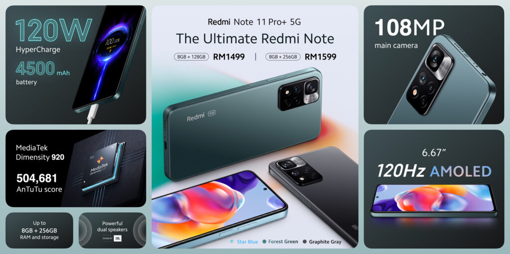 Redmi Note 11Pro 5G is launching in Malaysia