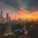 Sunset view in KL