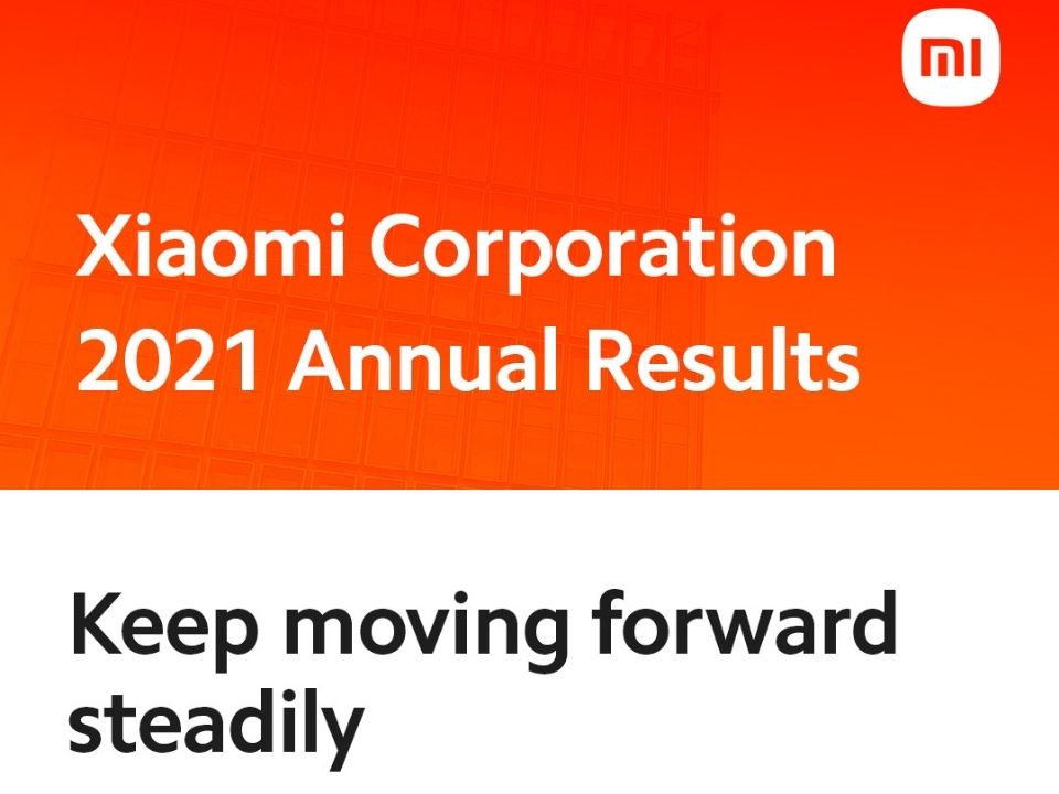Xiaomi 2021 Annual report
