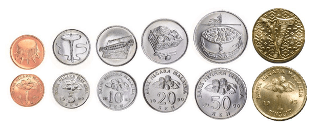 malaysia coins by Bank Negara Malaysia