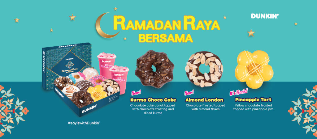 Dunkin’ Donuts Ramadan Raya Bersama box