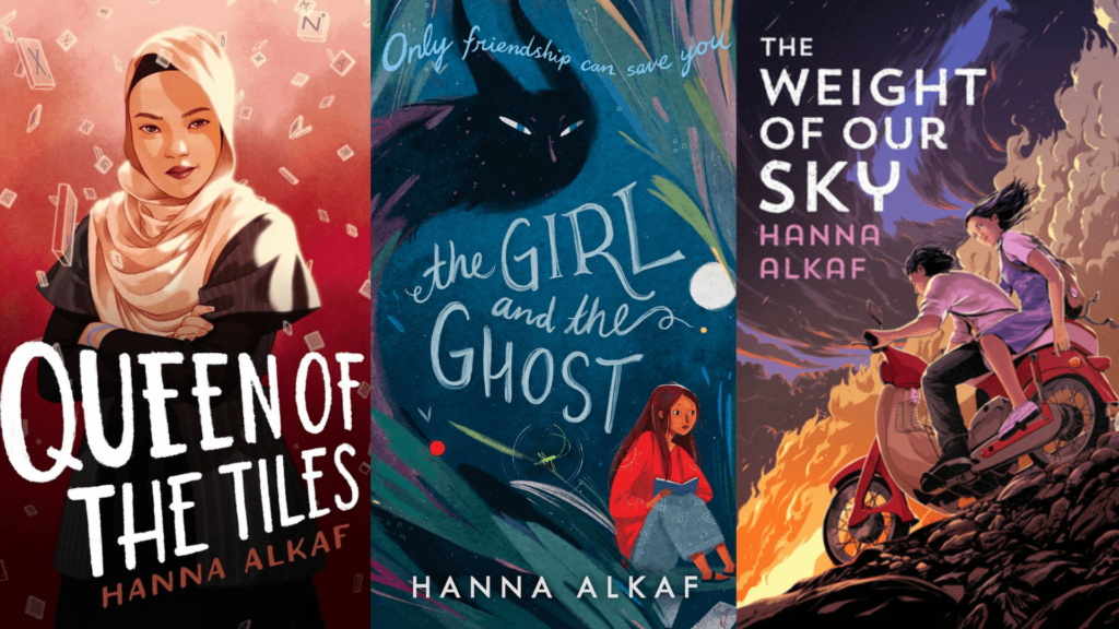 All three of books written by Hanna Alkaf