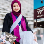 Irdina Shahriman an excellent student in Virginia Tech.