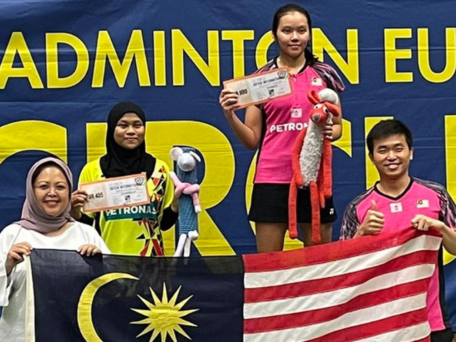 The two Malaysian athletes