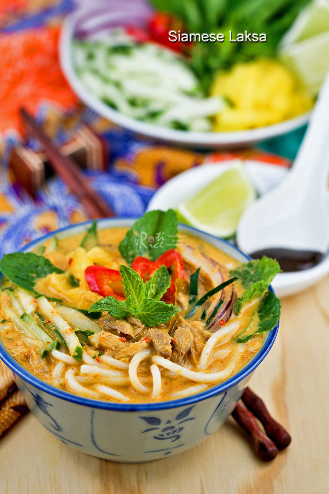 unique dishes for hari raya - laksa siam