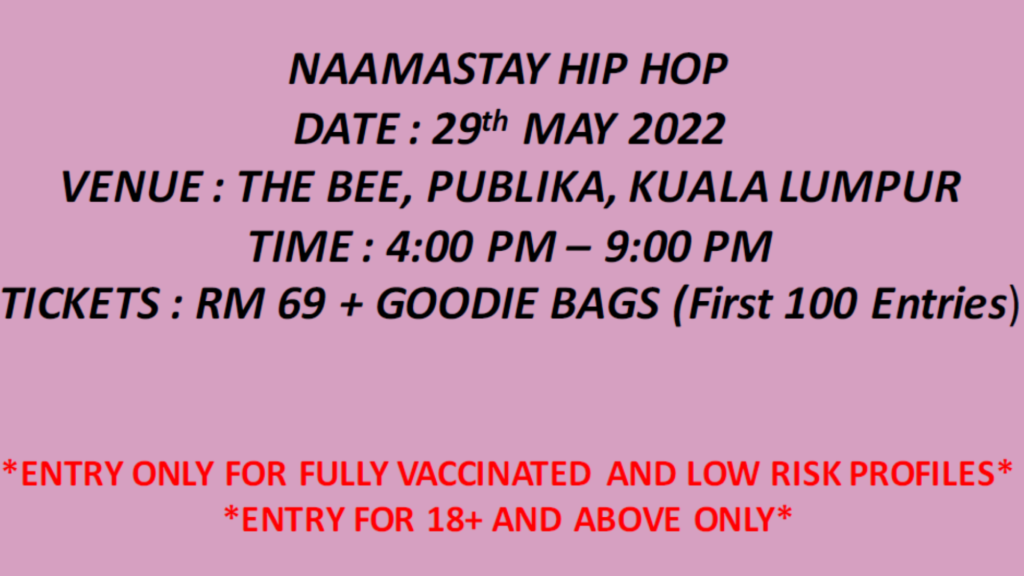 Naamastay event details