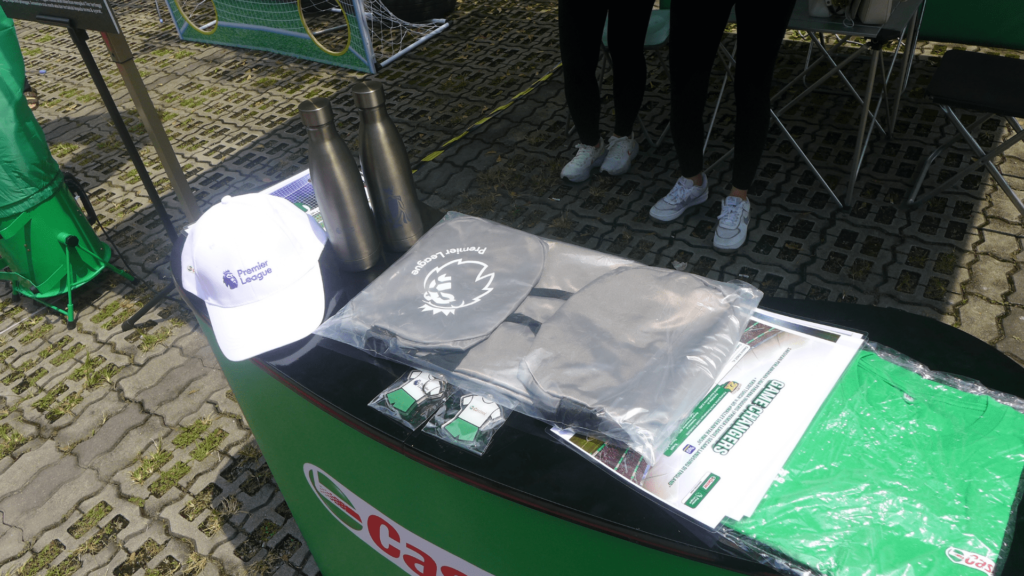 Castrol collaboration merch with EPL