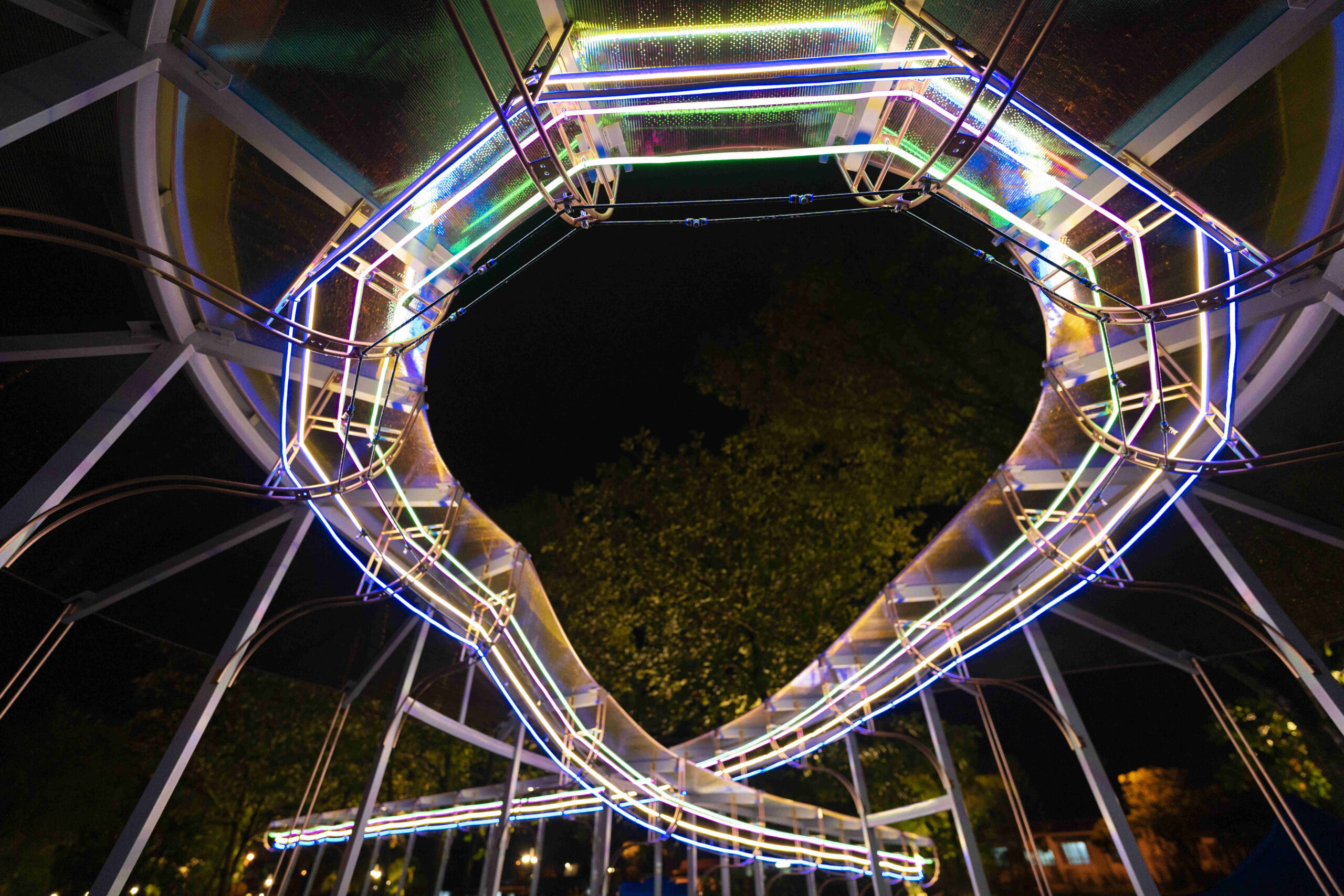 Rainbow Ribbon Light