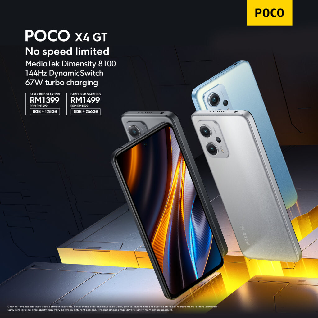 POCO X4 GT price