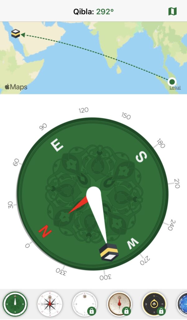 Qibla Finder - Muslim Pro App