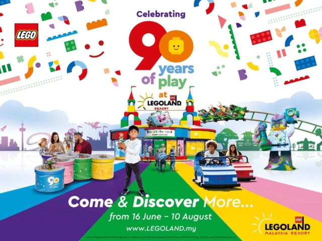 90 years of play at Legoland Malaysia Resort