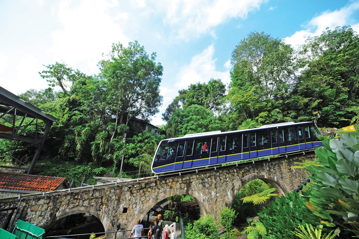 Bukit Bendera Pulau Pinang Funicular Train
