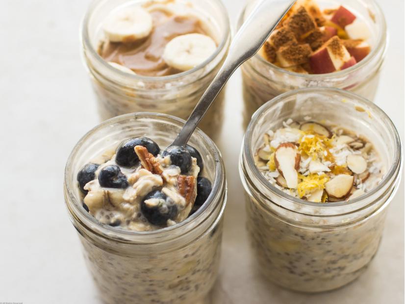 Chilled Overnight Oats - Healthy breakfast ideas by RiseMalaysia