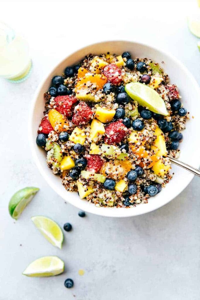 Quinoa fruit salad