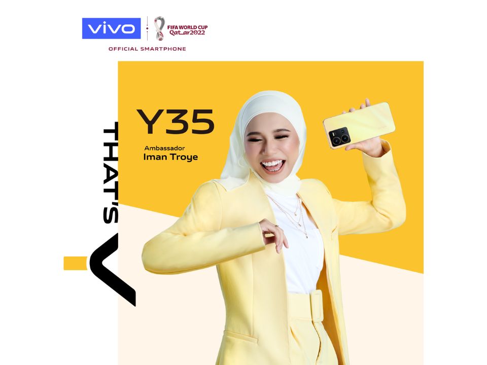 Iman Troye as the Ambassador of vivo Y series