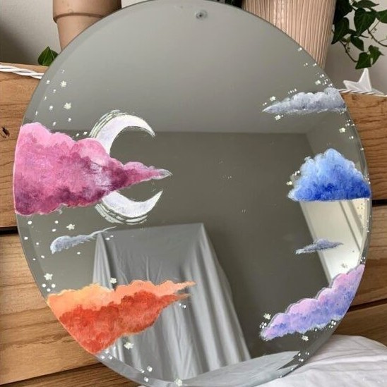 DIY Artistic Mirror
