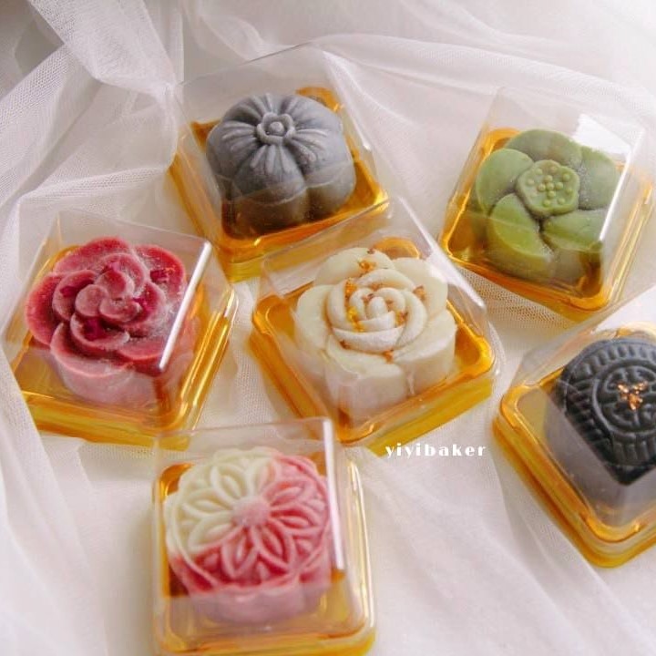 Low Calories Snowskin Mooncake Gift Box