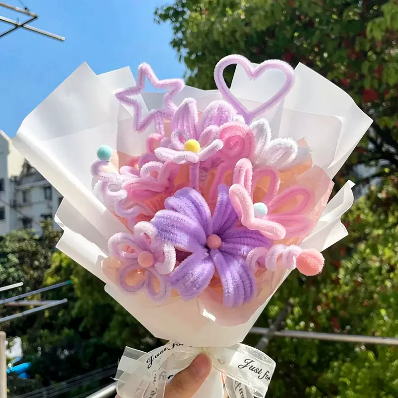 Unique Chenille Bouquet