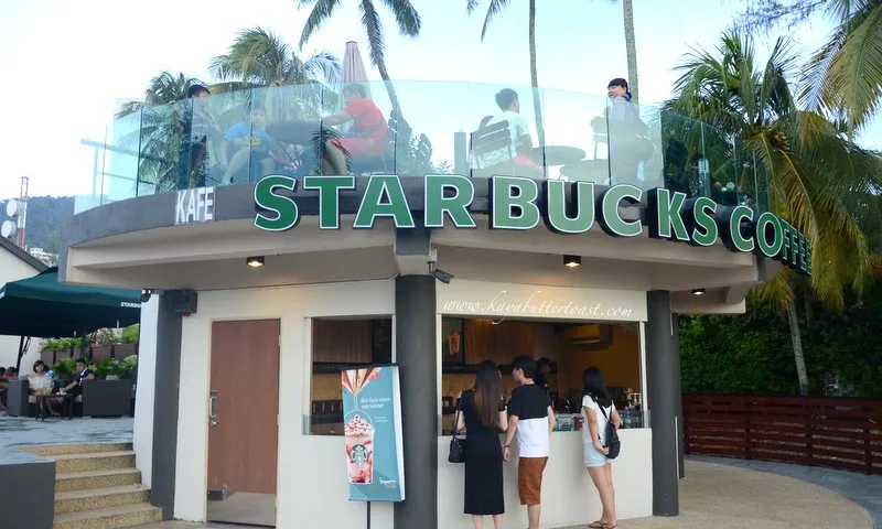 Unique Starbucks in Malaysia - Beach 1
