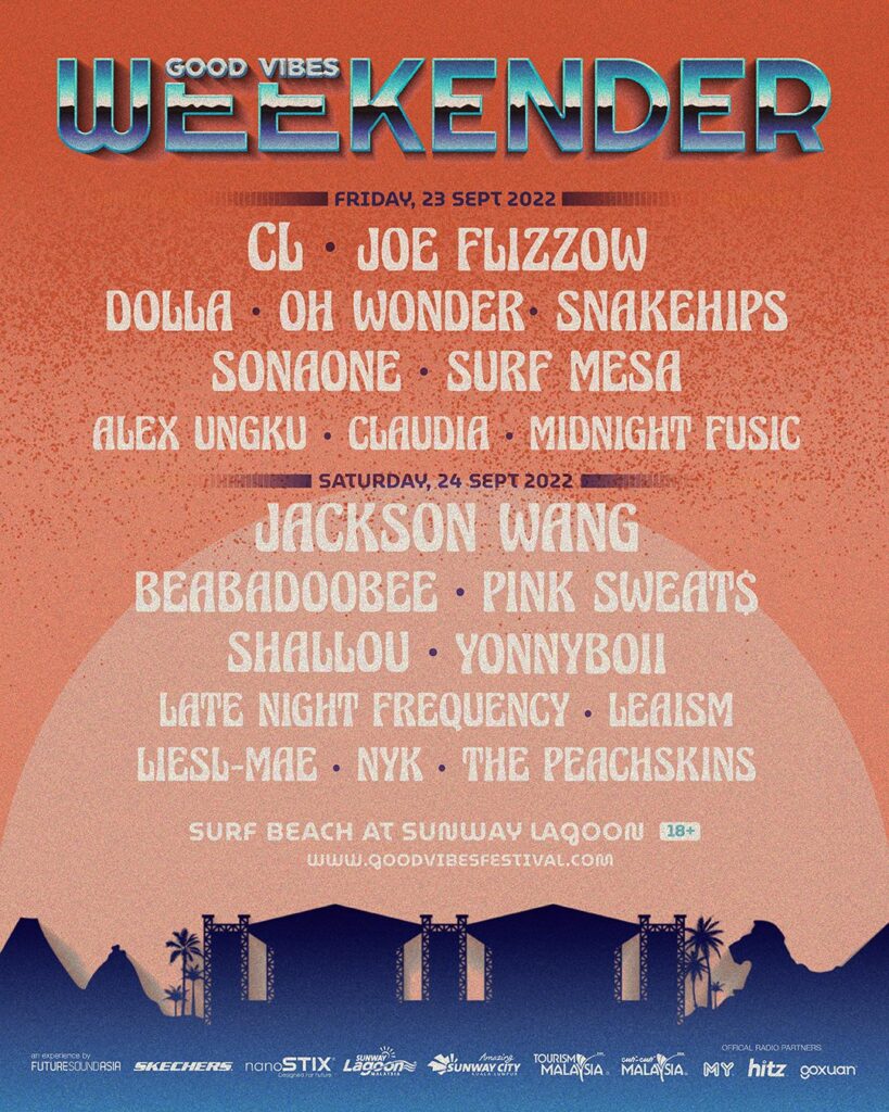 Good Vibes Festival 2022 Lineup