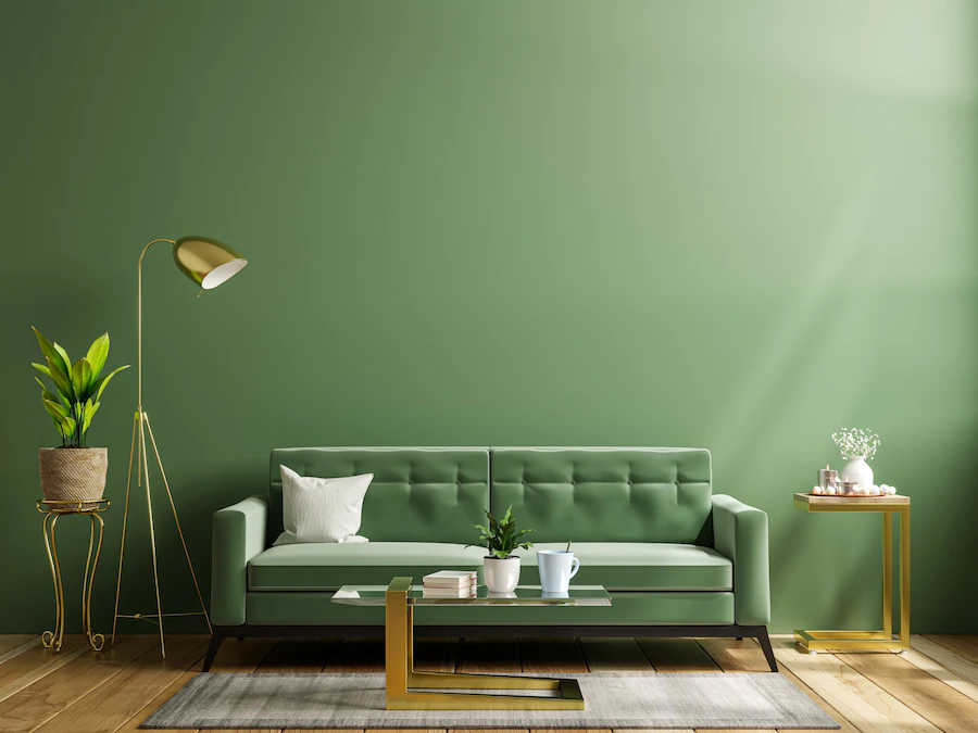 Deep Green Interior 1