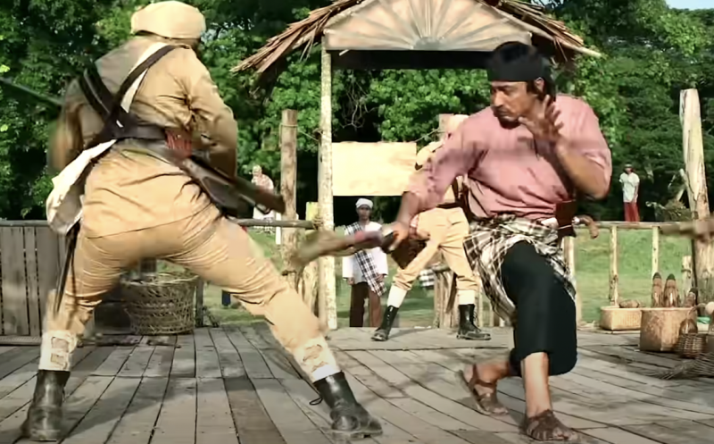 Mat Kilau (2022) Fighting Scene