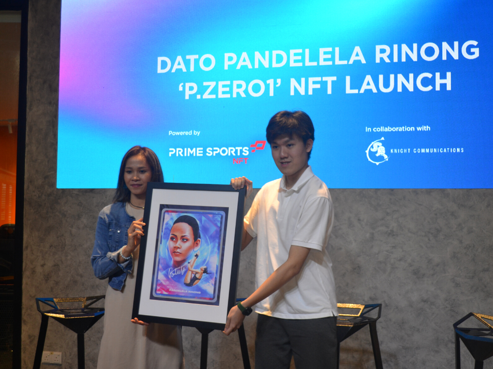 'P.Zero1' NFT Pandelela Rinong