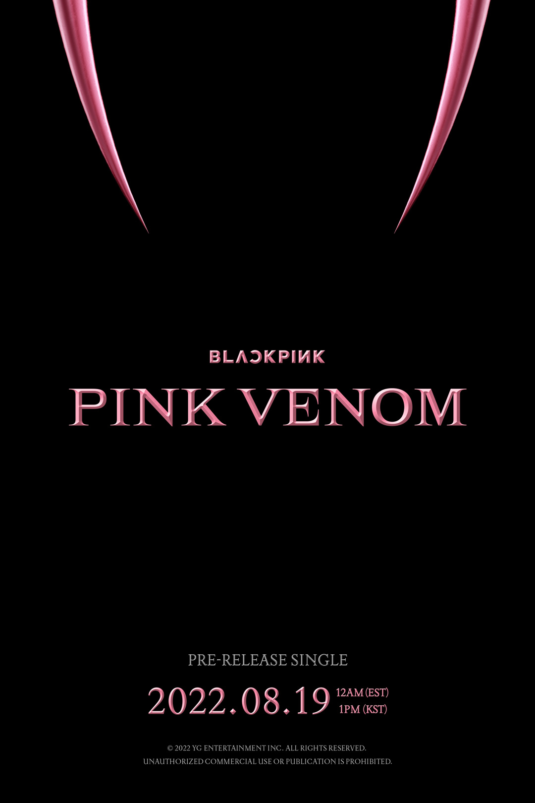 Blackpink's new single 'Pink Venom '